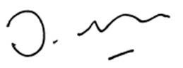 Jeremy Miles signature