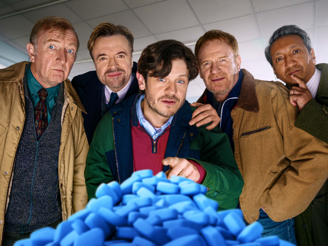 Cast of Men Up BBC drama