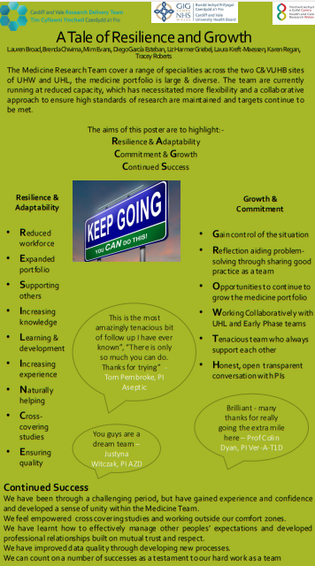 Resilience and growth poster