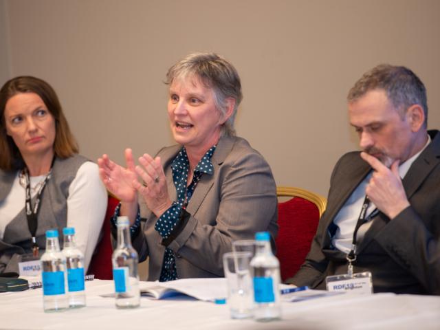 Panel at event