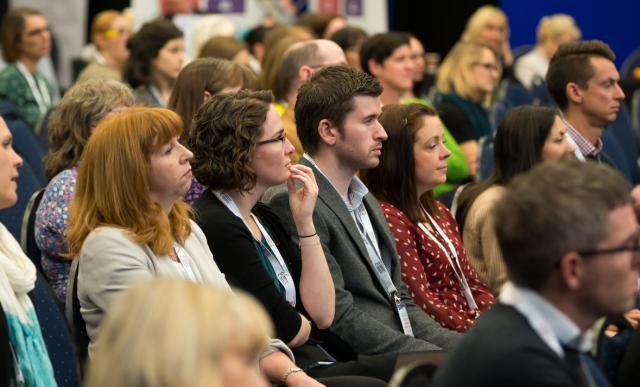 Members of an audience