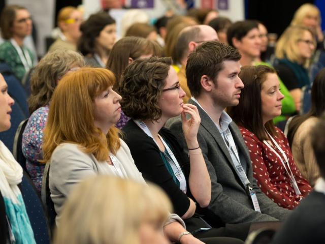 Members of an audience