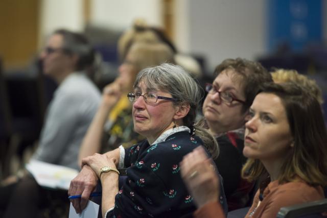 Group of people in audience