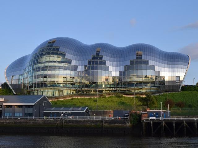 Sage building in Gateshead