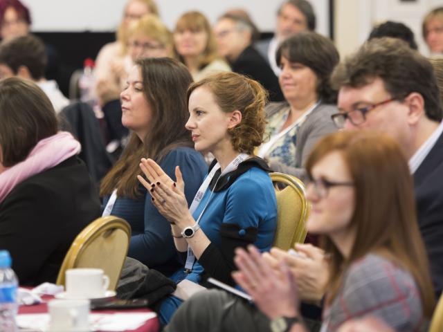 Audience clapping event