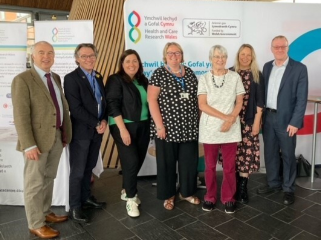 Cross Party Group event at the Senedd