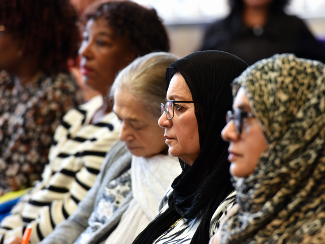 Women listening