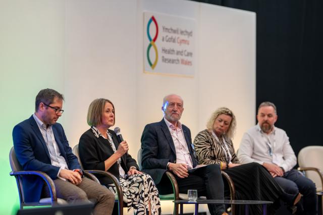 Partnerships panel at conference