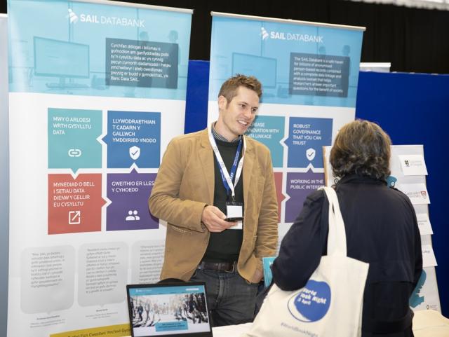 SAIL databank exhibition stand