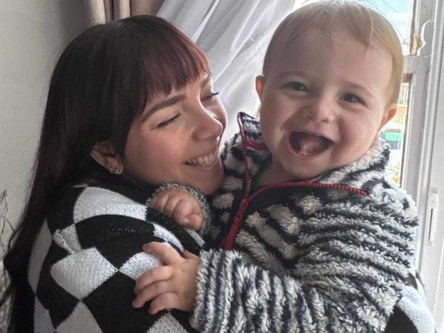 Holly and her son Wyatt
