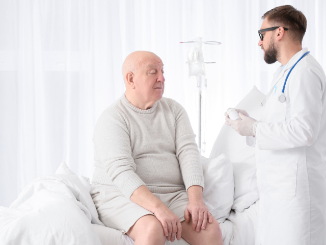 Prostate exam.