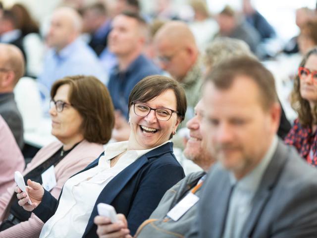 Delegates at the conference.