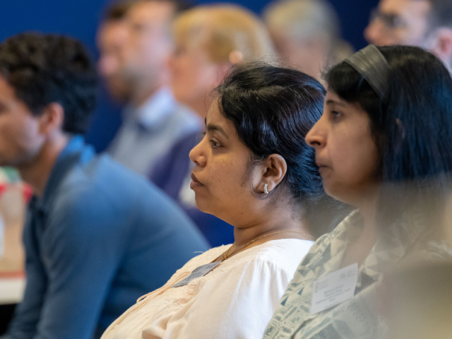 Delegates at the conference.