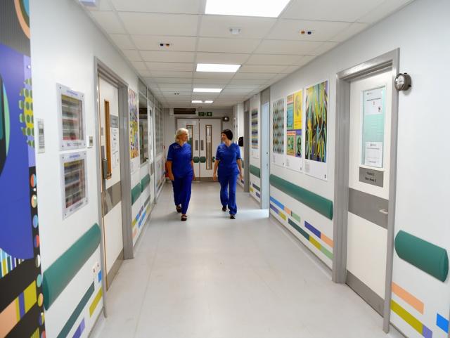 nurses walking