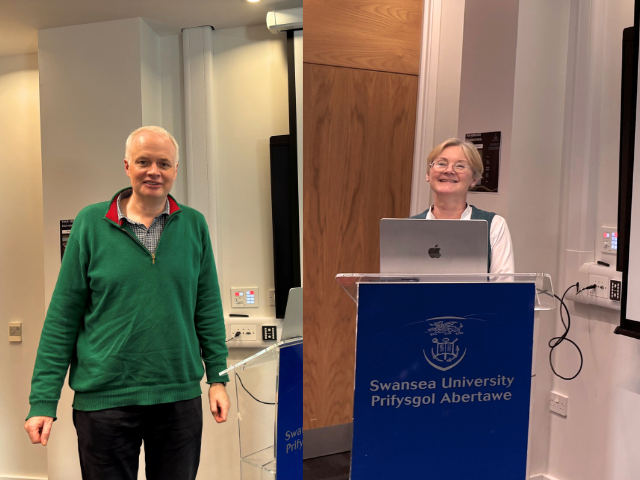 Professor Donald Fraser, Professor Siân Griffin