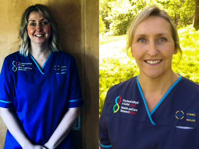 Lisa Roche and Helen Trench, Senior Research Nurses