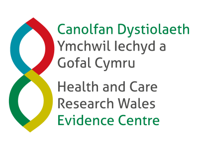 Health and Care Research Wales Evidence Centre logo