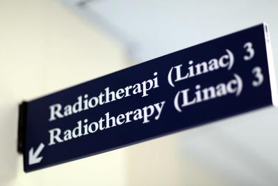 Radiotherapy sign