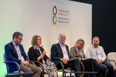 Partnerships panel at conference