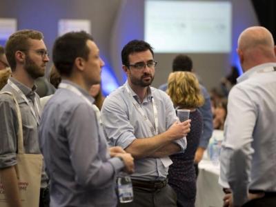 People at event